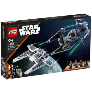 LEGO Star Wars Мандалорски изтребител срещу TIE Interceptor 75348