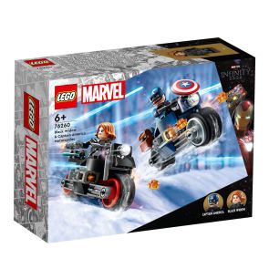 LEGO Super Heroes Мотоциклетите на Черната вдовица и Капитан Америка 76260