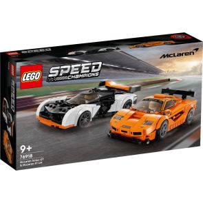 LEGO Speed Champions McLaren Solus GT и McLaren F1 LM 76918