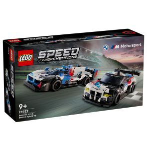 LEGO SPEED CHAMPIONS Състезателни коли BMW M4 GT3 и BMW M Hybrid V8 76922