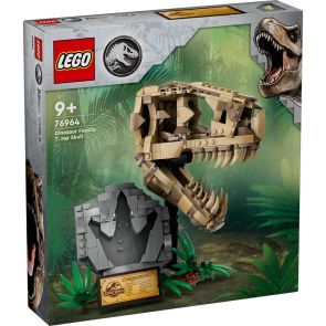LEGO JURASSIC WORLD Вкаменелости от динозаври: череп на тиранозавър рекс 76964