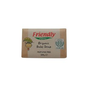 Friendly Organic Бебешки сапун с масло от ший и сладък бадем 100 гр. FR-00645