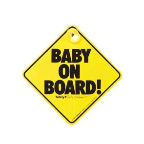 Safety 1ST Табела " Бебе в колата" 1 бр. ST -38000760