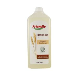 Friendly Organic Натурален сапун за ръце с екстракт от органичен ориз 1000 мл.