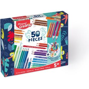 MAPED Комплект за оцветяване 50 части