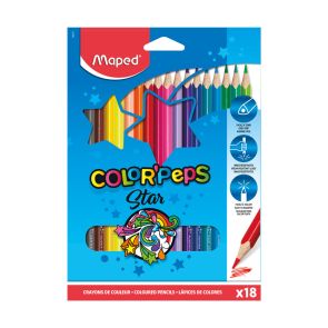 Maped Цветни моливи Color Peps 18 цвята 9183218