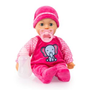 BAYER Кукла SWEET BABY с дрешка със слонче 38 см. 93824CA