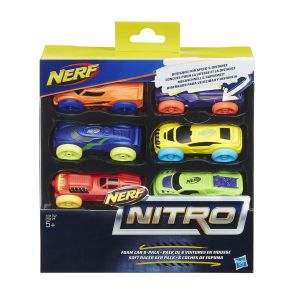 NERF Комплект колички 6 бр. NITRO