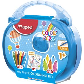 Арго Maped Color'Peps Early Age Комплект за рисуване 23 части в куфарче