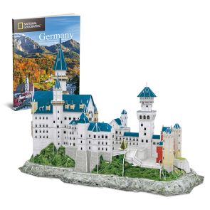 CubicFun Пъзел 3D National Geographic Germany Neuschwanstein Castle 121ч. DS0990h
