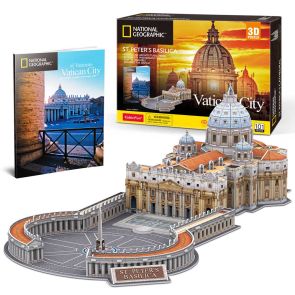 CubicFun Пъзел 3D National Geographic  Vatican St.Peter's Basilica 101ч.