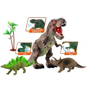 OCIE Ходещ динозавър Jurassic Dinosaur с двe минифигури