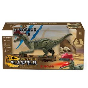 Динозавър DILOPHOSAURUS ходещ с пара и звук R/C