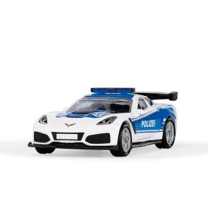 SIKU Синя полицейска кола Chevrolet Corvette ZR1 1525