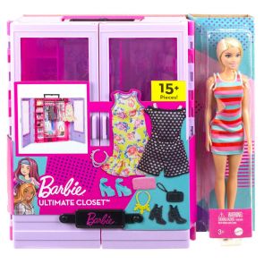 BARBIE FASHION ACCESSORIES Гардероб с кукла и тоалети Ultimate Closet