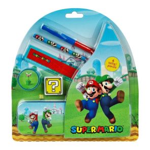Комплект за училище Super Mario 6 части