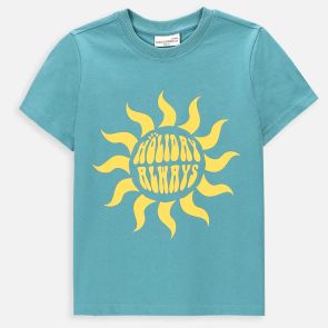 Coccodrillo Тениска HAPPY RETRO BOY KIDS слънце 92-122