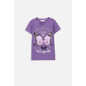 Coccodrillo Тениска EVERYDAY GIRL SPRING пеперуда 104-152