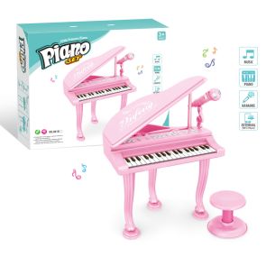 Little Princess Пиано с микрофон и стол розово