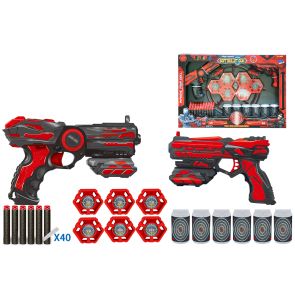 RED GUNS  2 пистолета с 40 стрели и мишени ZY885170/FJ913