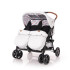 LORELLI Classic Количка за близнаци TWIN GREY BLACK CROSS