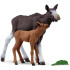 SCHLEICH Лос майка с малко