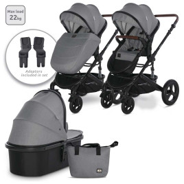 LORELLI Premium Комбинирана количка 2в1 BOSTON DOLPHIN GREY