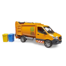 BRUDER Микробус за боклук MERCEDES BENZ SPRINTER с две кофи