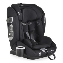 CANGAROO Стол за кола I-SIZE FALCON (76-150 см) PIRATE BLACK