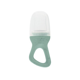 KIKKA BOO Биберон за мека храна 6+м PLATINUM SILICONE SAGE