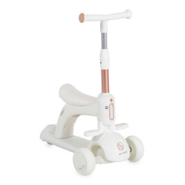 BYOX Тротинетка 2в1 VELVET ROYAL WHITE