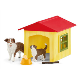 SCHLEICH Жълта кучешка колибка