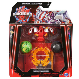 BAKUGAN SPECIAL ATTACK Стартов пакет с 3 топчета DRAGONOID