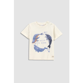 Coccodrillo Тениска New Wave Newborn делфини 56-86