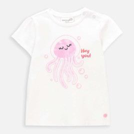 Coccodrillo Тениска Ocean Wonders Newborn море 62-86