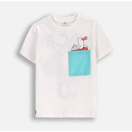 Coccodrillo Тениска Holiday splash boy Kids WC5143201HBK 92-122