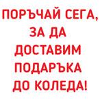 ПОРЪЧАЙ СЕГА, ЗА ДА ДОСТАВИМ ПОДАРЪКА ДО КОЛЕДА!