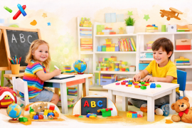 Как да създадем функционален и креативен кът за учене и игра у дома