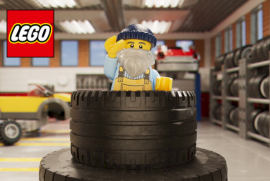 LEGO и новите гуми, произведени от рециклирани материали!