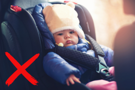 Защо децата трябва да се возят в столчетата за кола без яке