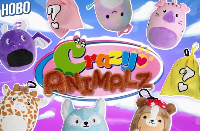 Ново! Crazy Animals - Плюшен любимец изненада с български фрази!