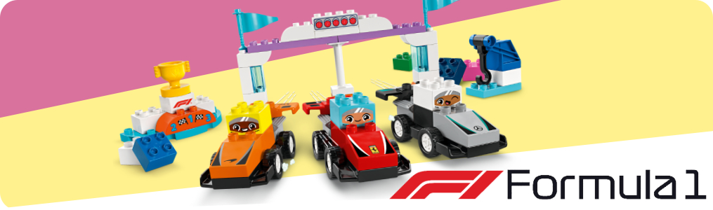 LEGO DUPLO F1 Отбор състезателни коли 10445