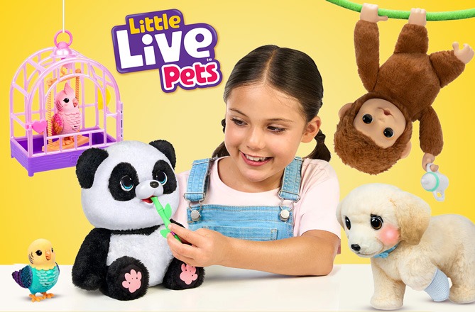 Интерактивните приятели Little Live Pets!